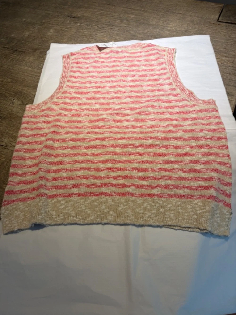 J CREW Beach Sweater Tank, Size L